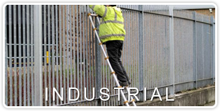 industrial large scale security fence